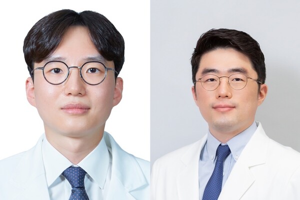 왼쪽부터 김태완, 구강모 중앙대학교병원 호흡기알레르기내과 교수./중앙대학교병원 제공