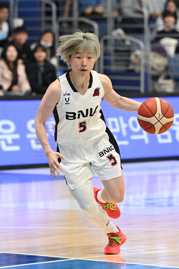 여자프로농구 부산 BNK 안혜지. /WKBL 제공