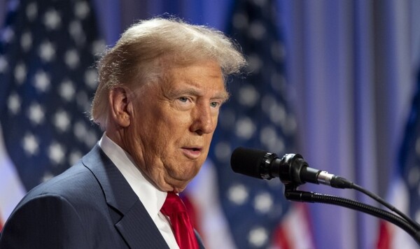 도널드 트럼프 대통령의 모습. /연합뉴스