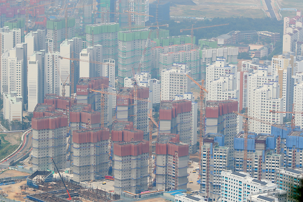 아파트 건설 현장 전경. / 사진=연합뉴스.