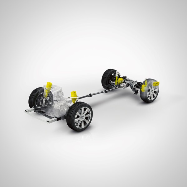 XC60 윈터 에디션에 탑재되는 ‘에어 서스펜션’/ 볼보자동차코리아