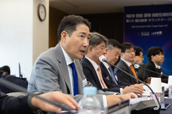 한국무역협회는 28일 서울 강남구 삼성동 트레이드타워에서 일본경제동우회와 공동으로 ‘제2차 한일 경제 라운드테이블’을 개최했다고 밝혔다. / 한국무역협회