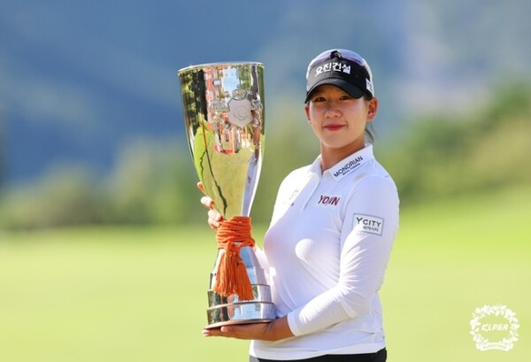 지난해 KLPGA 투어 한화 클래식 우승자인 홍지원. /KLPGA 제공