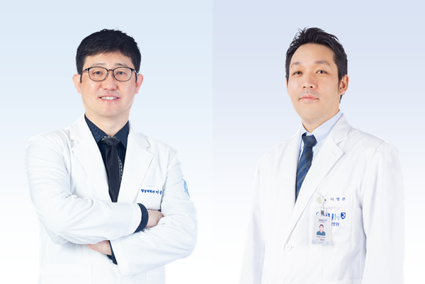 (왼쪽부터)이준우, 이영준 분당서울대병원 영상의학과 교수./분당서울대병원 제공