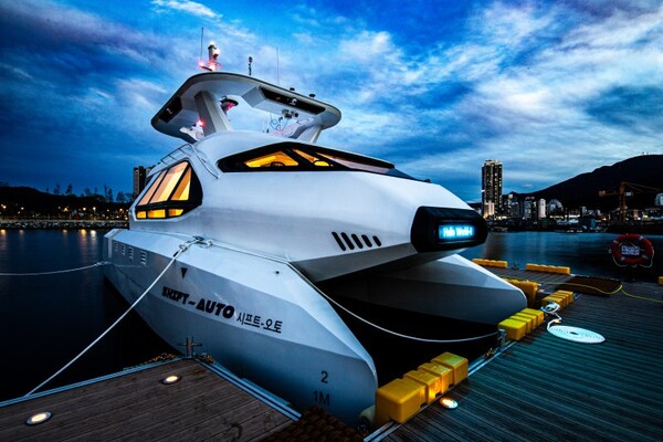  삼성중공업의 자율운항 실증선박 'SHIFT-Auto'호 / 산업통상자원부 제공