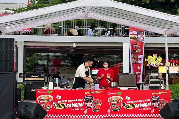 농심 인도네시아 신세이셔널 데이 행사./농심 제공.