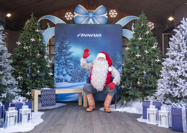 에버랜드, 핀란드 원조 산타 방문. /에버랜드 제공