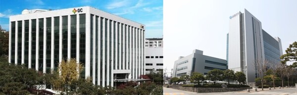 GC녹십자와 동아에스티 사옥 전경./각사 제공