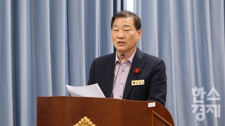 ▲이광일 전남도의회 부의장