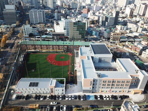 광주수창초등학교 전경.