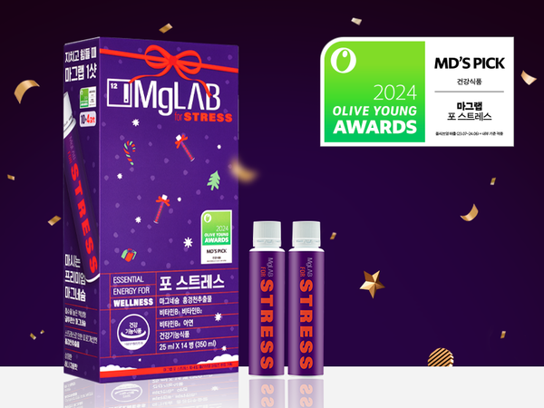  ‘마그랩’이 론칭 1년 만에 2024 올리브영 어워즈 건강식품 부문 수상이라는 쾌거를 달성했다. /동화약품 제공