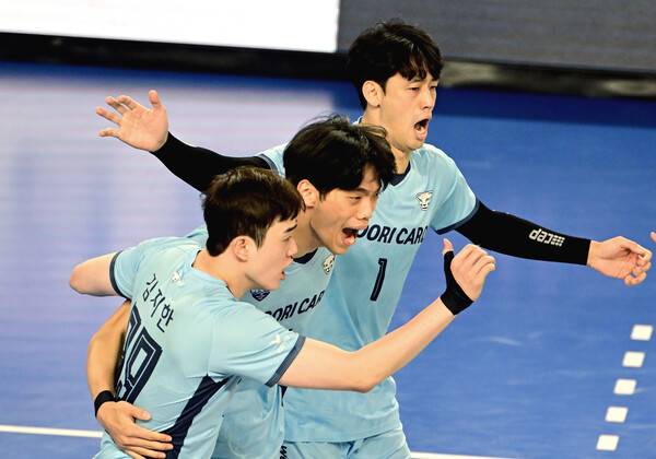 프로배구 V리그 남자부 서울 우리카드 우리WON. /한국배구연맹 제공