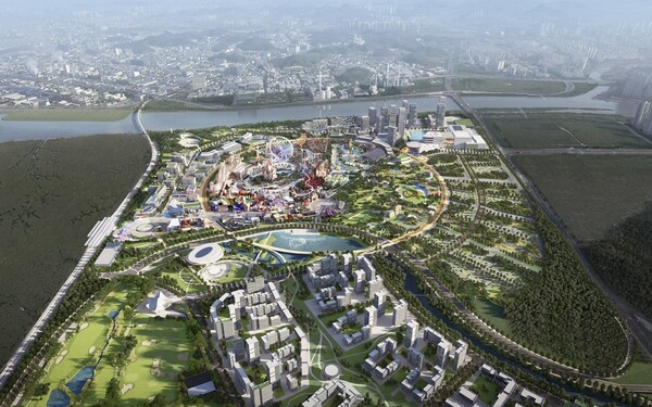화성국제테마파크 복합개발사업 ‘스타베이 시티’ 조감도 / 신세계프라퍼티 제공