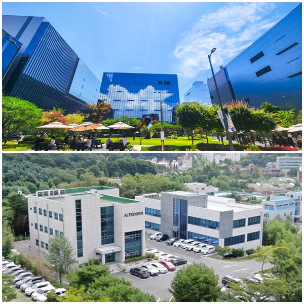 삼성바이오로직스, 알테오젠 전경.. /각 사 제공