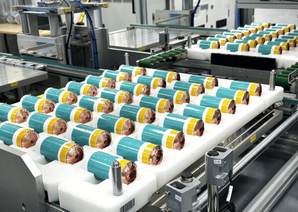 금양의 4695 배터리 제조 공정 현장. / 사진=금양.