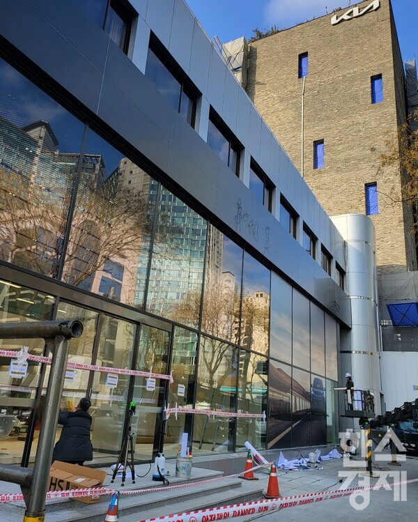 3일 오후 서울 서초구 반포대로49에 위치한 BYD 서초 전시장/ 최창민 기자