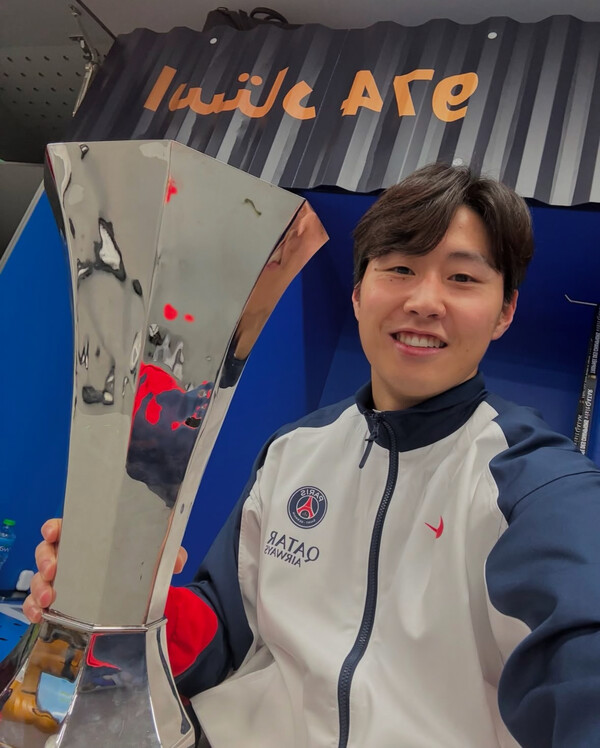 프랑스 리그1 파리 생제르맹 이강인. /이강인 SNS 캡처