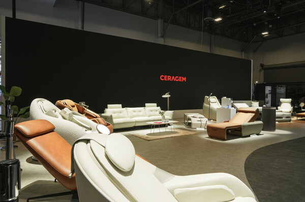 세라젬 CES 2025 전시장 전경./ 세라젬