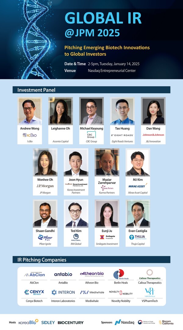 한국바이오협회가 제5회 글로벌 IR @JPM 2025를 개최한다./한국바이오협회 제공