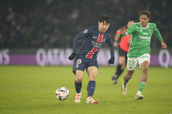 프랑스 리그1 파리 생제르맹 이강인. /연합뉴스