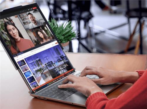 중국 레노버의 '롤러블 노트북' / 레노버