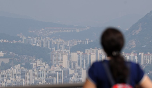 서울 시내의 아파트./ 연합뉴스