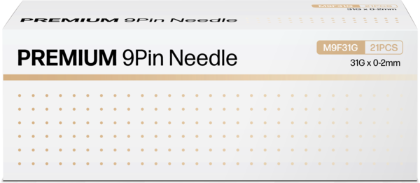 휴온스메디텍 프리미엄 9핀 니들 31G./휴온스메디텍 제공