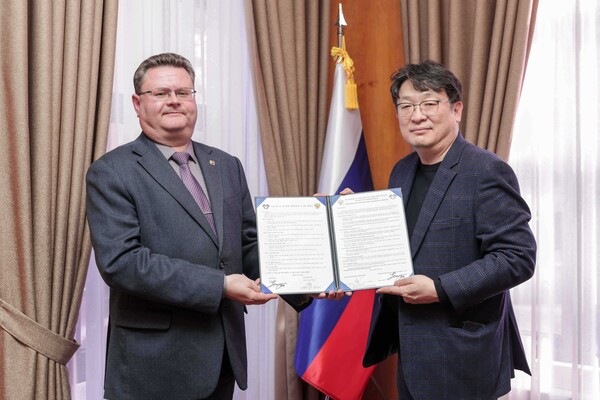 경희의료원과 주한 러시아대사관이 진료지정병원 업무협약을 체결했다./경희의료원 제공