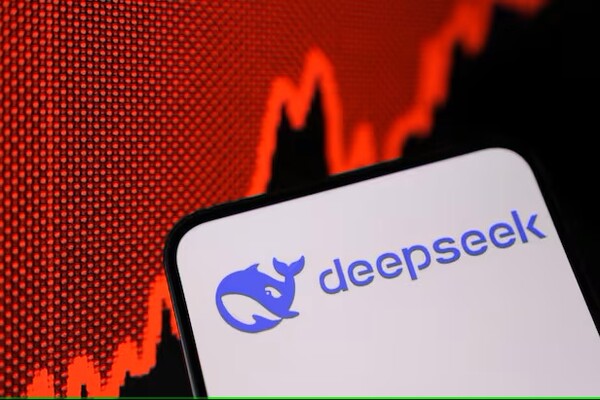중국 인공지능(AI) 스타트업 딥시크의 '저비용 AI 모델' 개발 소식에 뉴욕 증시가 폭락했다. 특히 'AI 대장주' 엔비디아는 하루 만에 시총 약 6000억달러(863조원)을 날렸다.  / 딥시크