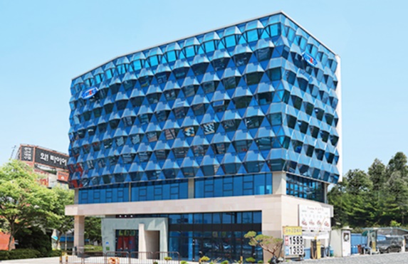 한국휴텍스제약 본사 전경. /한국휴텍스제약 홈페이지 갈무리