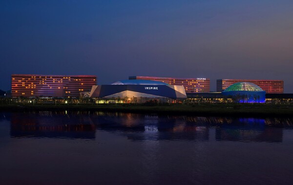 다채로운 K팝 공연이 펼쳐질 인스파이어 아레나 전경. /모히건 인스파이어 제공