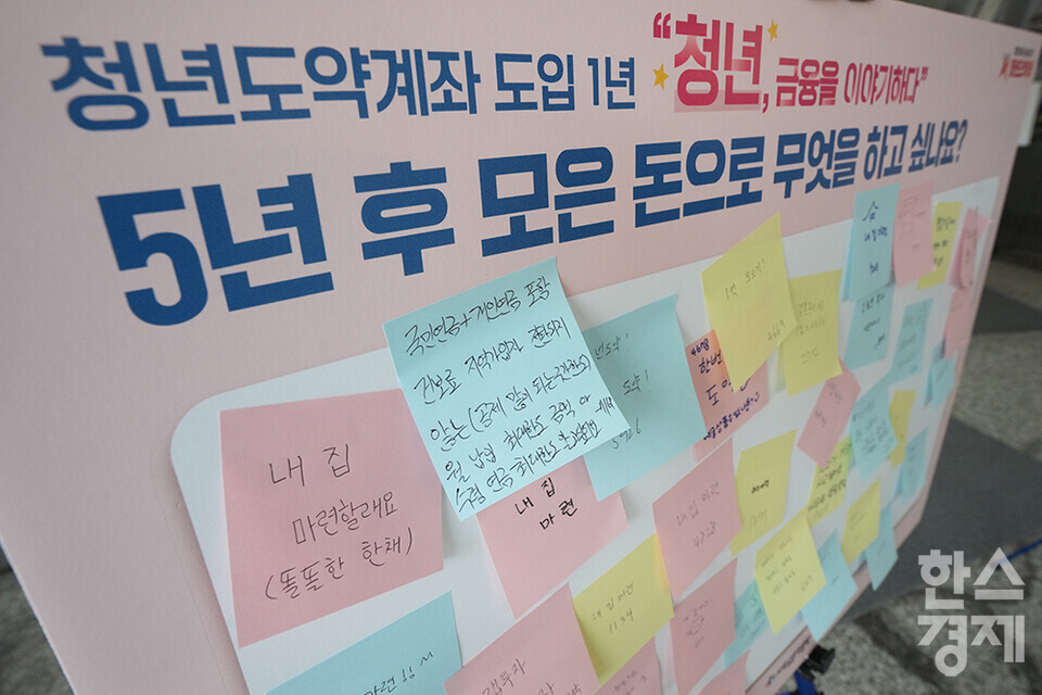 월 70만원으로 최대 5000만원의 목돈을 마련할 수 있는 청년도약계좌 신청이 3일부터 시작한다. /한스경제 DB