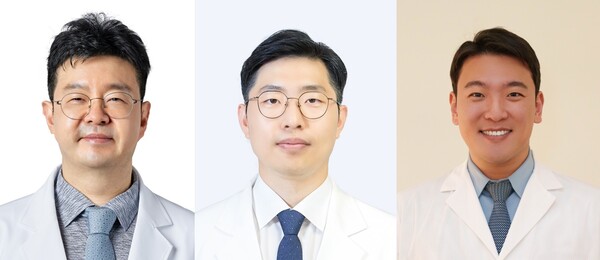 (왼쪽부터)김범준, 석준 중앙대병원 피부과 교수, 안가람 미국 하버드 의과대학 박사./중앙대병원 제공