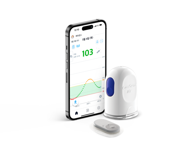 아이센스 연속혈당측정기 케어센스 에어./아이센스 제공