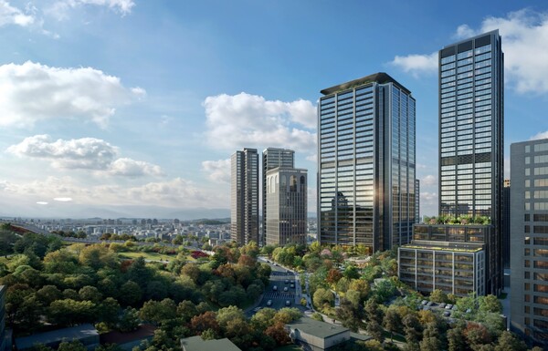 서울역 밀레니엄 힐튼호텔 부지 개발사업 조감도. /현대건설 제공