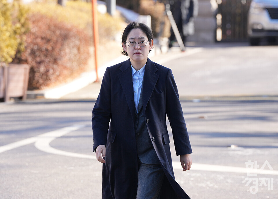 조지연 국민의힘 의원이 13일 오전 서울 종로구 헌법재판소에서 열리는 윤석열 대통령 탄핵 심판 8차 변론기일에 참석하고 있다. /최대성 기자 dpdaesung@sporbiz.co.kr 2025.02.13.(사진공동취재단)