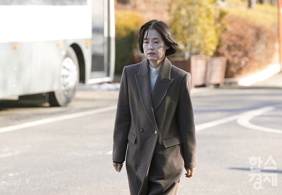 박은정 조국혁신당 의원이 13일 오전 서울 종로구 헌법재판소에서 열리는 윤석열 대통령 탄핵 심판 8차 변론기일에 참석하고 있다. /최대성 기자 dpdaesung@sporbiz.co.kr 2025.02.13.(사진공동취재단)