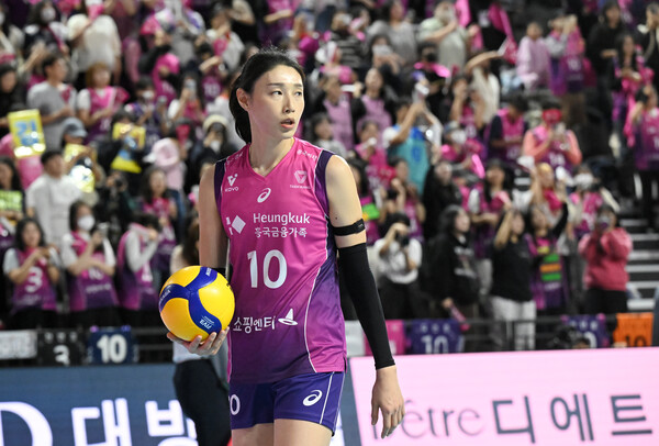 흥국생명 김연경. /한국배구연맹 제공