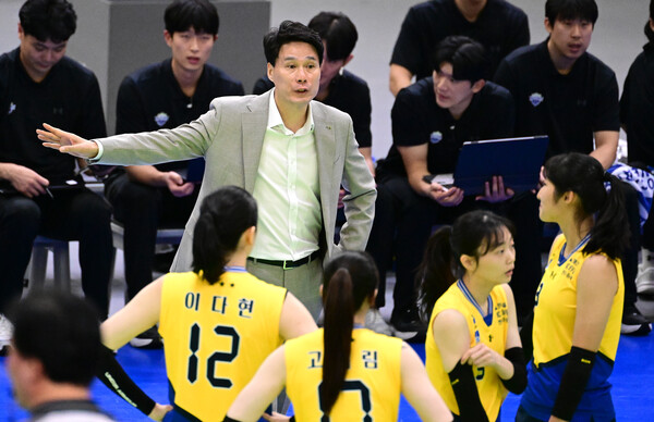 강성형 현대건설 감독. /한국배구연맹 제공