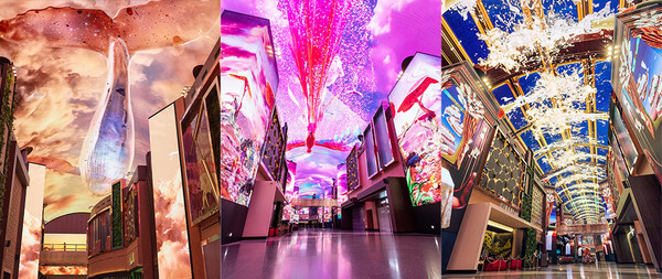 매시 정각과 30분에 상영되는 오로라의 쇼 콘텐츠는 초현실적인 비주얼과 스토리 연출로 방문객들의 영감을 자극한다. /모히건 인스파이어 제공