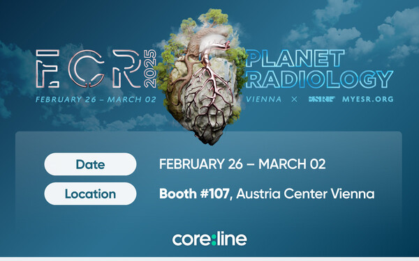 코어라인소프트(대표 김진국)가 오는 26일부터 3월 2일까지 오스트리아 센터 비엔나에서 열리는 유럽영상의학회(ECR) 2025에 참가한다. /코어라인소프트 제공