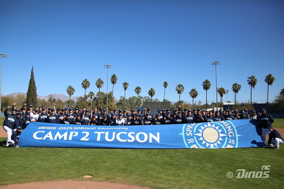 CAMP 2 투손을 마친 NC 다이노스. /NC 다이노스 제공
