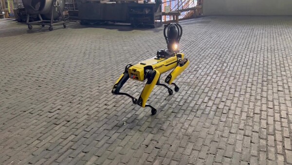 포스코 4족보행 로봇/ 포스코 제공