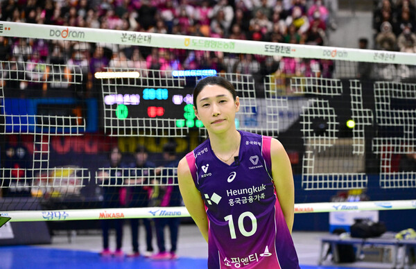 프로배구 V리그 여자부 흥국생명 김연경. /한국배구연맹 제공