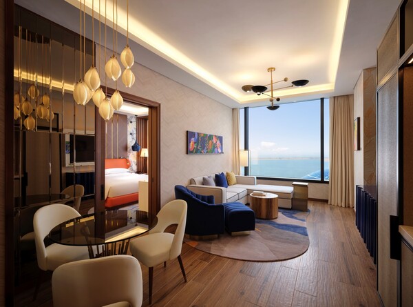 인스파이어의 5성급 호텔 타워 중 하나인 ‘포레스트 타워’의 ‘포레스트 스위트’ 객실. /인스파이어 엔터테인먼트 리조트 제공