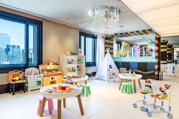 더 플라자 키즈 라운지 전경. /한화호텔앤드리조트 제공