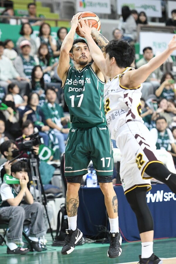 원주 DB 이선 알바노. /KBL 제공
