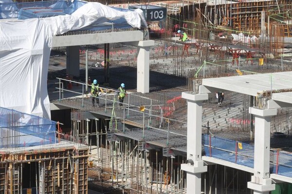 서울 시내의 한 건설 현장 모습. /연합뉴스