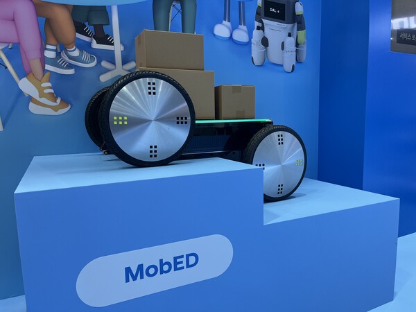 삼성SDI 원통형 배터리가 적용된 현대차·기아로보틱스랩의 다목적 모바일 플랫폼 ‘모베드(MobED)’ / 한스경제