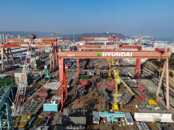 HD현대중공업 울산조선소/ HD한국조선해양 제공